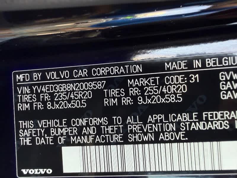 2022 Volvo C40 Recharge Pure Electric P8 eAWD Ultimate